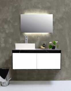 Foto 2 | Foto 2 | Mueble Gabinete Para Baño Con Lavabo Minimalista Decomobil Krabi