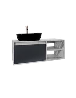 Foto 4 | Foto 4 | Gabinete para Baño con Lavamanos y Monomando Decomobil Odin