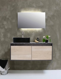 Foto 2 | Foto 2 | Mueble Gabinete Para Baño Con Lavabo Minimalista Krabi