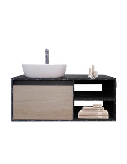 Foto 5 | Foto 5 | Gabinete Para Baño Con Lavamanos Y Monomando Decomobil Odin