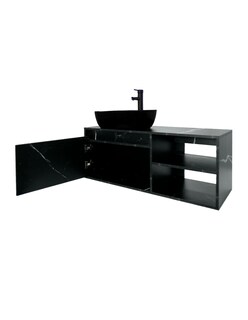 Foto 3 | Foto 3 | Gabinete para Baño Con Lavamanos Y Monomando Decomobil Odin