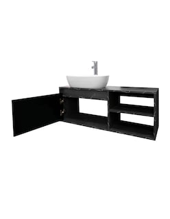 Foto 3 | Foto 3 | Gabinete Para Baño Con Lavamanos Y Monomando Odin