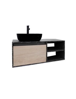 Foto 4 | Foto 4 | Gabinete Para Baño Con Lavamanos Y Monomando Odin