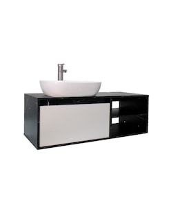 Foto 4 | Foto 4 | Gabinete Para Baño Con Lavamanos Y Monomando Odin