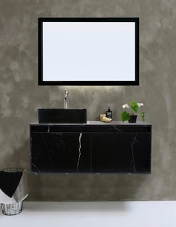 Foto 2 | Foto 2 | Gabinete con Lavabo Decomobil y Espejo Decorativo para Baño