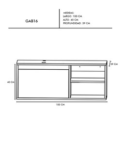 Foto 4 | Foto 4 | Gabinete de Baño para Lavabo Marbella