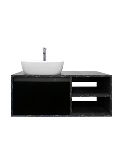 Foto 3 | Foto 3 | Gabinete De Baño Con Lavabo Y Espejo Decorativo Minimalista Decomobil Marbella
