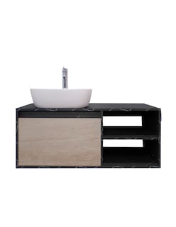 Foto 3 | Foto 3 | Gabinete De Baño Con Lavabo Y Espejo Decorativo Minimalista Decomobil Marbella