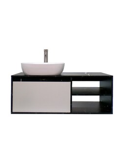 Foto 3 | Foto 3 | Gabinete De Baño Con Lavabo Y Espejo Decorativo Minimalista Decomobil Marbella