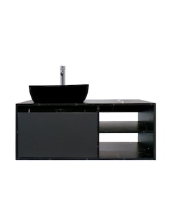 Foto 3 | Foto 3 | Gabinete De Baño Con Lavabo Y Espejo Decorativo Minimalista Decomobil Marbella