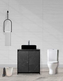 Foto 2 | Foto 2 | Gabinete Para Baño Con Lavabo Y Llave Minimalista Decomobil Varenna