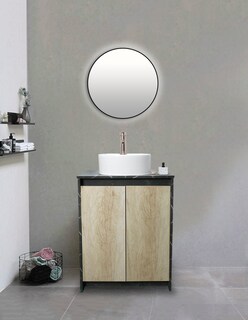 Foto 2 | Foto 2 | Gabinete Para Baño Con Lavabo Y Llave Minimalista Varenna