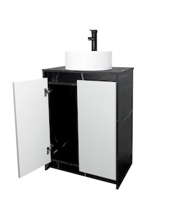 Foto 3 | Foto 3 | Gabinete Para Baño Con Lavabo Y Llave Minimalista Varenna