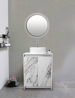 Foto 2 | Foto 2 | Gabinete Para Baño Con Lavabo Y Llave Minimalista Varenna