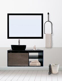 Foto 2 | Foto 2 | Gabinete De Baño Con Lavabo Y Espejo Decorativo Minimalista Decomobil Marbella