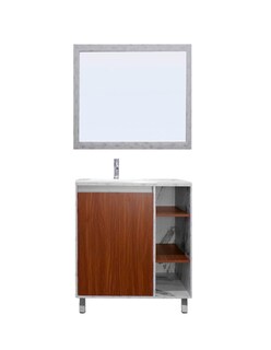 Foto 1 | Foto 1 | Gabinete Para Baño Con Lavabo Freya Y Espejo Decorativo