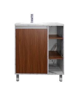 Foto 3 | Foto 3 | Gabinete Para Baño Con Lavabo Freya Y Espejo Decorativo