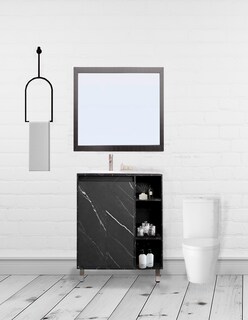 Foto 2 | Foto 2 | Gabinete Para Baño Con Lavabo Freya Y Espejo Decorativo