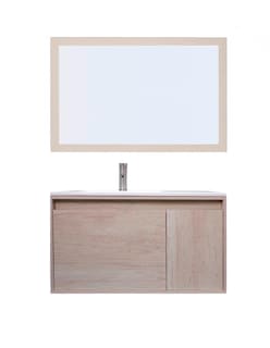Foto 1 | Foto 1 | Gabinete De Baño Con Espejo Decorativo Minimalista Stannis