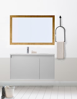 Foto 2 | Foto 2 | Gabinete De Baño Con Espejo Decorativo Minimalista Stannis