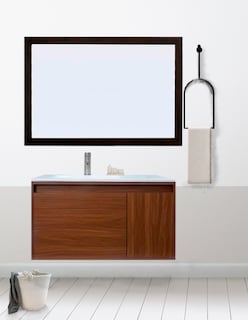 Foto 2 | Foto 2 | Gabinete De Baño Con Espejo Decorativo Minimalista Stannis