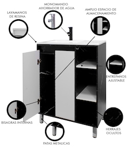 Foto 6 | Foto 6 | Gabinete Para Baño Freya Con Lavabo Minimalista