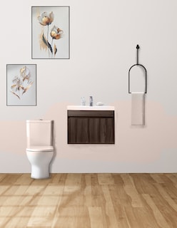 Foto 2 | Foto 2 | Gabinete Flotante Para Baño Decomobil Con Lavabo Y Monomando