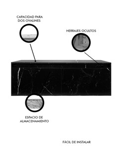 Foto 5 | Foto 5 | Gabinete De Baño Para Lavabo Dorota Sin Lavabo Ni Llave