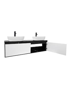 Foto 3 | Foto 3 | Gabinete Para Baño Con Doble Lavabo Anton Minimalista