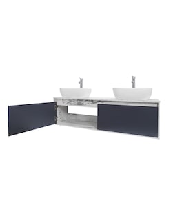 Foto 4 | Foto 4 | Gabinete Para Baño Con Doble Lavabo Minimalista Dorota