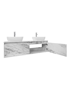 Foto 3 | Foto 3 | Gabinete Para Baño Con Doble Lavabo Anton Minimalista