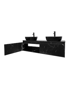 Foto 4 | Foto 4 | Gabinete Para Baño Con Doble Lavabo Minimalista Dorota
