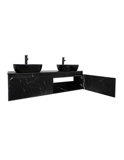 Foto 3 | Foto 3 | Gabinete Para Baño Con Doble Lavabo Anton Minimalista