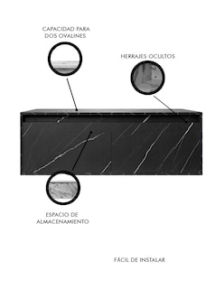 Foto 5 | Foto 5 | Gabinete De Baño Para Lavabo Dorota Sin Lavabo Ni Llave