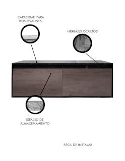 Foto 5 | Foto 5 | Gabinete De Baño Para Lavabo Dorota Sin Lavabo Ni Llave