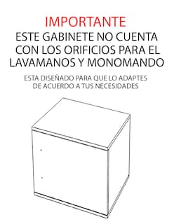 Foto 6 | Foto 6 | Gabinete Flotante Para Baño Sin Llave Y Ovalín