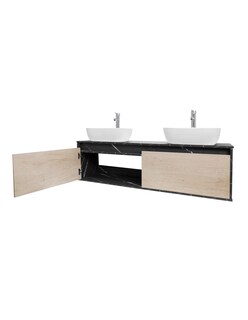 Foto 4 | Foto 4 | Gabinete Para Baño Con Doble Lavabo Minimalista Dorota