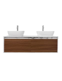 Foto 1 | Foto 1 | Gabinete Decomobil para Baño con Doble Lavabo Anton Minimalista