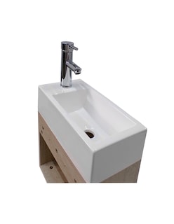 Foto 4 | Foto 4 | Gabinete De Baño Para Lavabo Minimalista Flotante Leanor