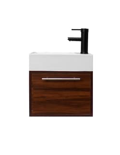 Foto 1 | Foto 1 | Gabinete De Baño Para Lavabo Minimalista Flotante Leanor