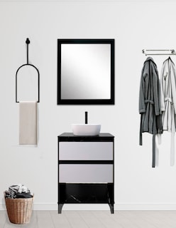 Foto 2 | Foto 2 | Gabinete De Baño Con Llave Y Lavabo Minimalista Roy