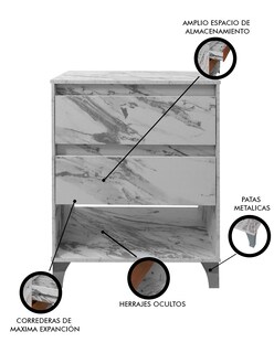 Foto 7 | Foto 7 | Gabinete De Baño Sin Llave Ni Lavabo Minimalista Roy So