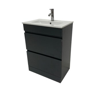 Foto 2 | Foto 2 | Mueble Gabinete Para Baño Lavamanos Lavabo Ovalín 2 Cajones