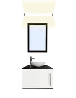 Foto 1 | Foto 1 | Gabinete De Baño Para Lavabo Con Lampara Y Espejo Agnes