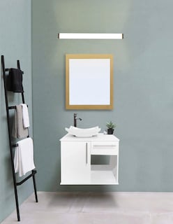 Foto 2 | Foto 2 | Gabinete Para Baño Con Lavabo Con Lampara Y Espejo Agatha