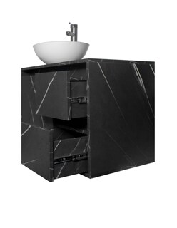 Foto 8 | Foto 8 | Gabinete Para Baño Calypso Ovalin Y Llave Minimalista, Gabinete Flotante Para Lavabo