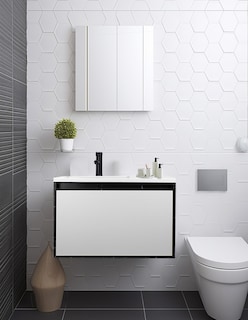 Foto 2 | Foto 2 | Gabinete De Baño Turner Con Lavabo Con Llave Minimalista