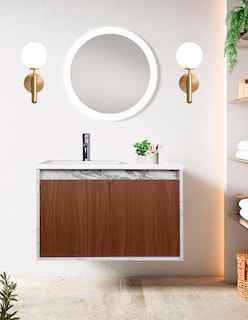 Foto 2 | Foto 2 | Gabinete De Baño Rodrigo Con Lavabo Minimalista Con Llave