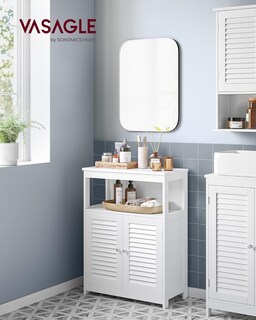 Foto 2 | Foto 2 | Mueble De Baño Vasagle Independiente Blanco 30x60x80 Cm