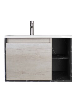 Foto 1 | Foto 1 | Gabinete De Baño Carlo Con Lavabo Y Monomando Minimalista